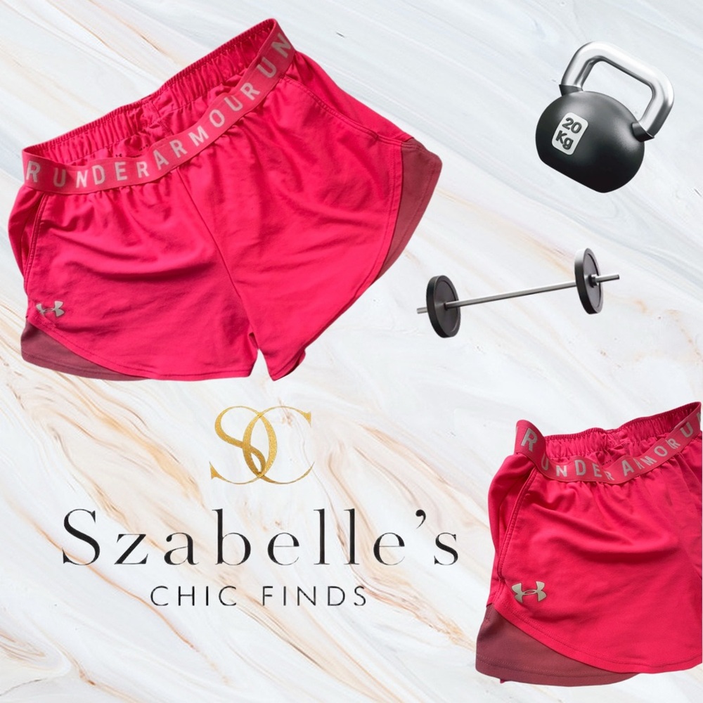 🥵 Hot Pink Under Armour Athletic Shorts